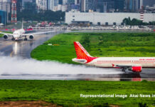 Runway Scare at Mumbai Airport: Air India Flight Suffers Tyre Burst During Landing, Passengers Safe