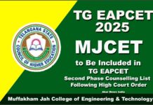 Good News: MJCET to Be Included in TG EAPCET Second Phase Counselling List Following High Court Order